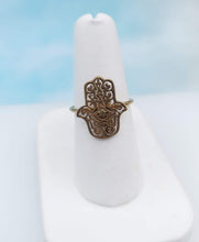 Load image into Gallery viewer, Hamsa Filigree  Ring