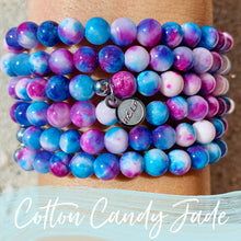 Load image into Gallery viewer, Be Happy - Cotton Candy Jade Stacker