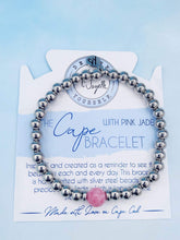 Load image into Gallery viewer, Pink Jade - TJazelle Cape Bracelet