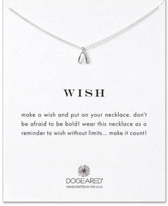 Dogeared Make A Wish Necklace