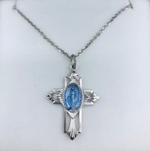 Load image into Gallery viewer, Miraculous Medal Cross Necklace