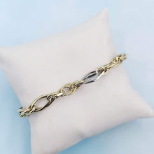Load image into Gallery viewer, Two Tone Gold Bracelet - 14K