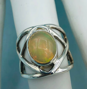Yellow Opal - Ring