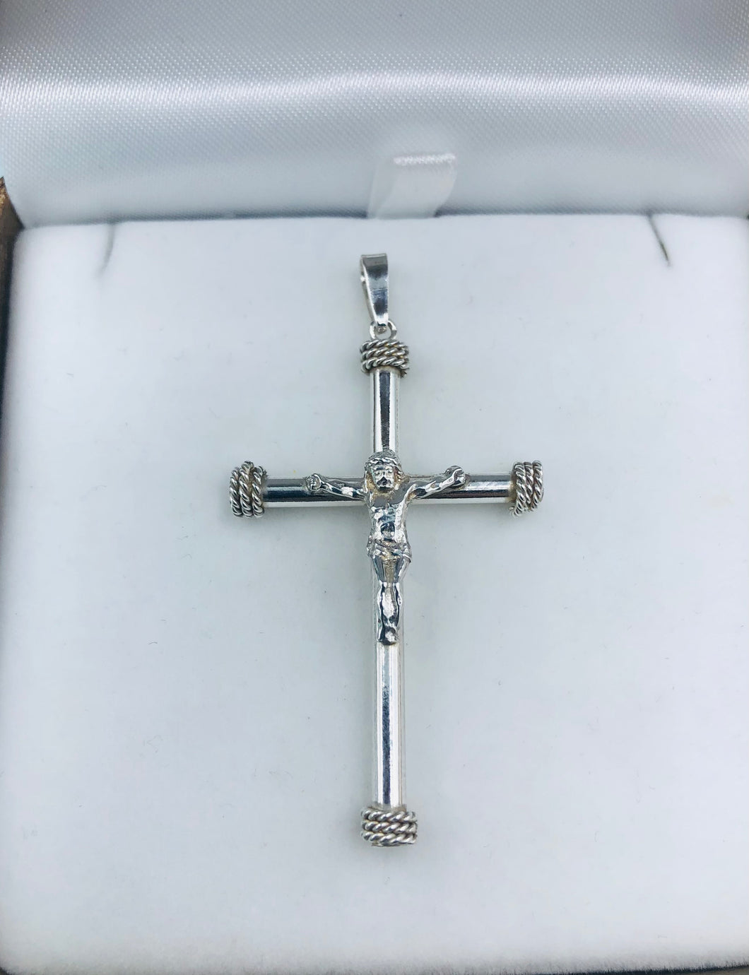 Cross- sterling silver