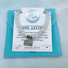 Load image into Gallery viewer, Love Letter Silver Charm Bracelet - TJazelle