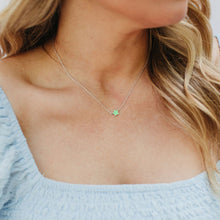 Load image into Gallery viewer, LITTLE NEON STAR NECKLACE IN MINT