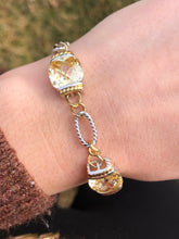 Load image into Gallery viewer, Citrine Bracelet - Sterling Silver