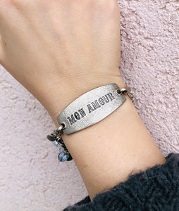 "Mon Amour" Multi Strand Bracelet