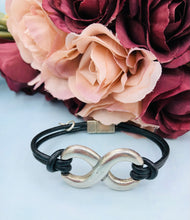 Load image into Gallery viewer, Infinity Bracelet with Magnetic Clasp