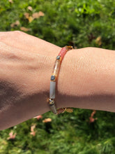 Load image into Gallery viewer, Multicolored Bamboo Style Bracelet