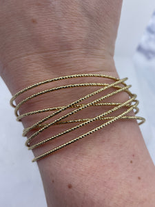 Criss Cross Fashion  Bangle