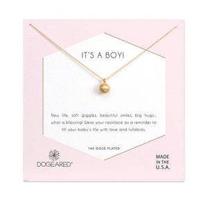 It's a Boy Necklace - Dogeared New Mom Necklace