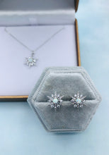 Load image into Gallery viewer, North Star Opal Matching Necklace &amp; Earring Set