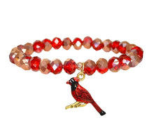 Load image into Gallery viewer, River Cardinal Beaded Bracelet- Love Lisa