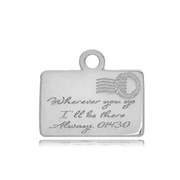 Load image into Gallery viewer, Love Letter Silver Charm Bracelet - TJazelle