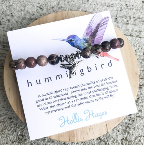 Hummingbird Beaded Bracelet
