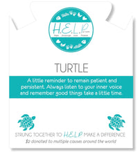 Load image into Gallery viewer, Turtle Charm - TJazelle H.E.L.P Bracelet