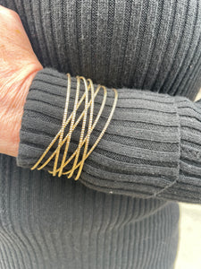 Criss Cross Fashion  Bangle