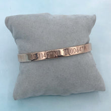 Load image into Gallery viewer, New York City Coordinates Bracelets