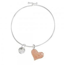 Load image into Gallery viewer, Hilton Head SC Dune Heart Beach Bangle Bracelet