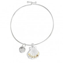 Load image into Gallery viewer, Nauset Beach, Cape Cod Dune Beach Bangle - Scallop Shell