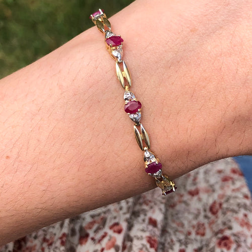Ruby Bracelet