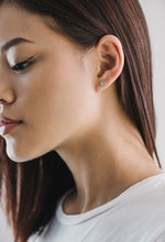 Load image into Gallery viewer, Astrid Stud Earrings - Blue Opal