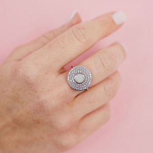 "MOD" Statement Ring - Sterling Silver