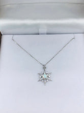 Load image into Gallery viewer, North Star Opal Matching Necklace &amp; Earring Set