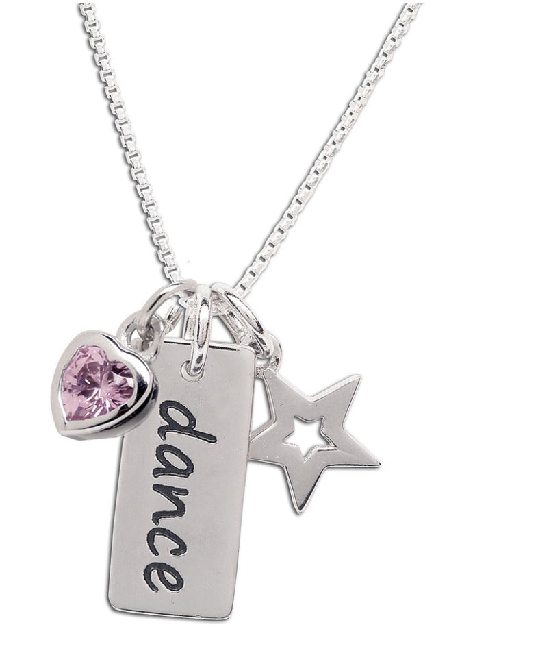 Children's Dance Necklace - Sterling Silver