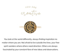 Load image into Gallery viewer, Creative- Gold Adjustable Ring