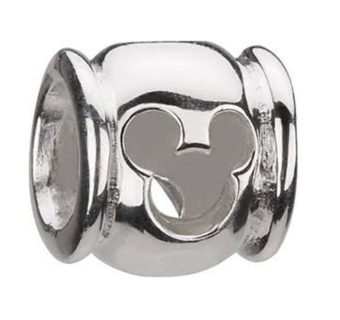 Mickey Mouse Cut Out Chamilia Bead - Disney