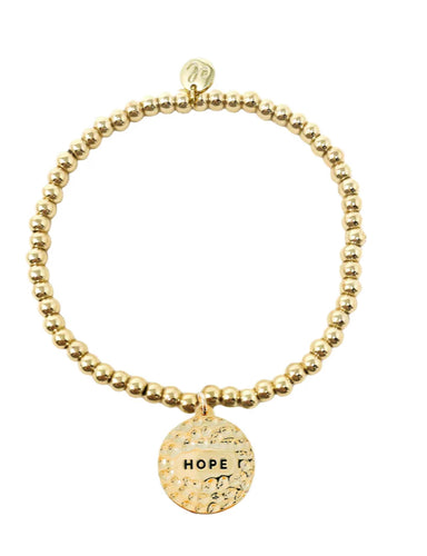 Choose Hope- Sentiment Charm Bracelet