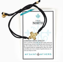 Load image into Gallery viewer, True North Adjustable Anklet - My Saint My Hero