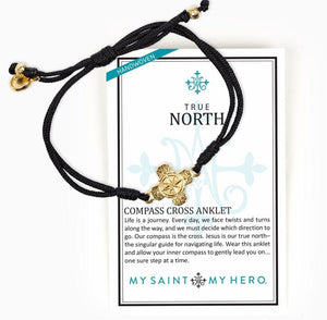 True North Adjustable Anklet - My Saint My Hero