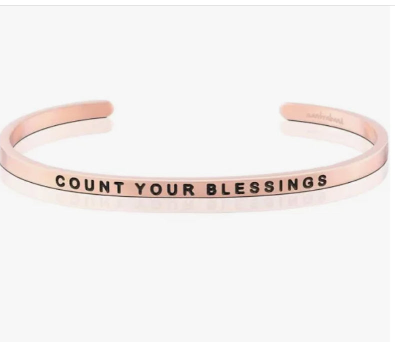 I Count My Blessings Bangle