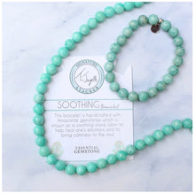 Load image into Gallery viewer, &quot;Soothing&quot; Peruvian Amazonite Stacker Bracelet - TJazelle