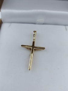 Solid Crucifix- 14k Gold