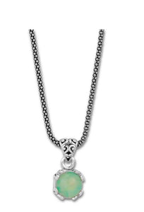 Opal Glow Necklace- October  Birthstone