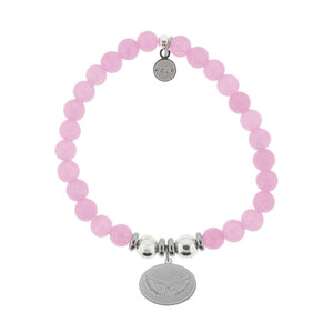 TJazelle H.E.L.P Angel Wings Charm Bracelet