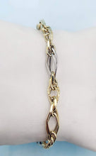 Load image into Gallery viewer, Two Tone Gold Bracelet - 14K