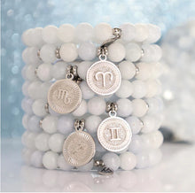 Load image into Gallery viewer, Aquarius Zodiac Celestine Stone Bracelet -TJazelle