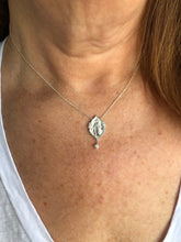 Load image into Gallery viewer, Miraculous Medal Diamond Necklace -Sterling Silver