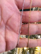 Load image into Gallery viewer, 30" Box Chain - 14K Yellow Gold