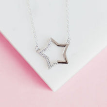 Load image into Gallery viewer, Stardust Sparkling Star Necklace