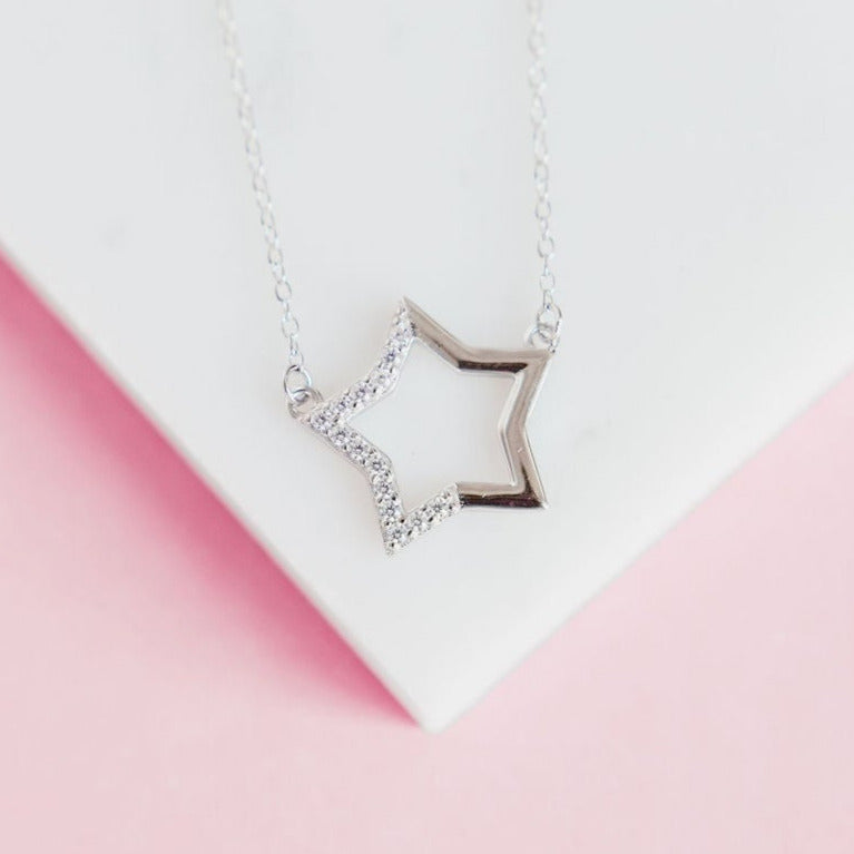 Stardust Sparkling Star Necklace