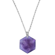 Load image into Gallery viewer, TJazelle Cleo Crystal Necklace - Hexagon