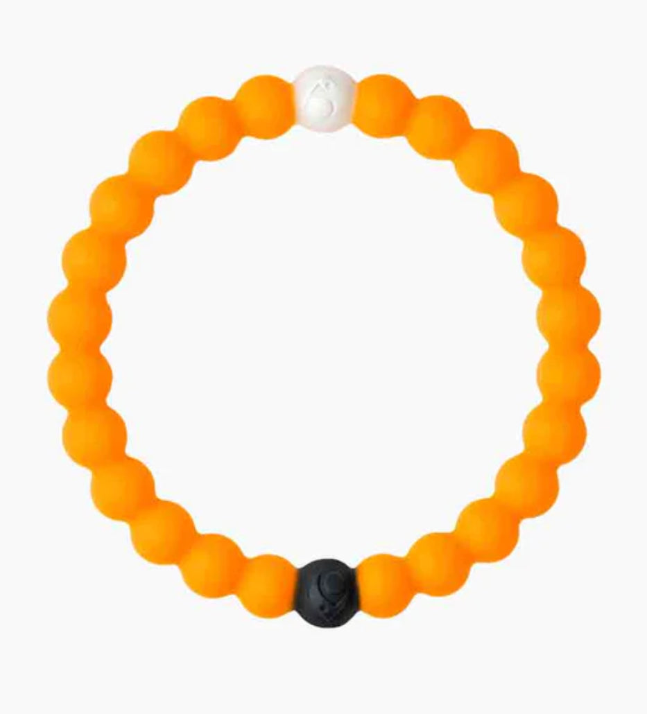 Wholesale Kids' Seed Bead LOVE with Hearts Bracelet - Neon Orange for your  shop – Faire UK