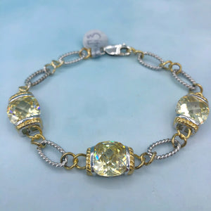 Citrine Bracelet - Sterling Silver