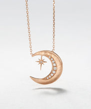 Load image into Gallery viewer, Sirciam Starry Moon Necklace